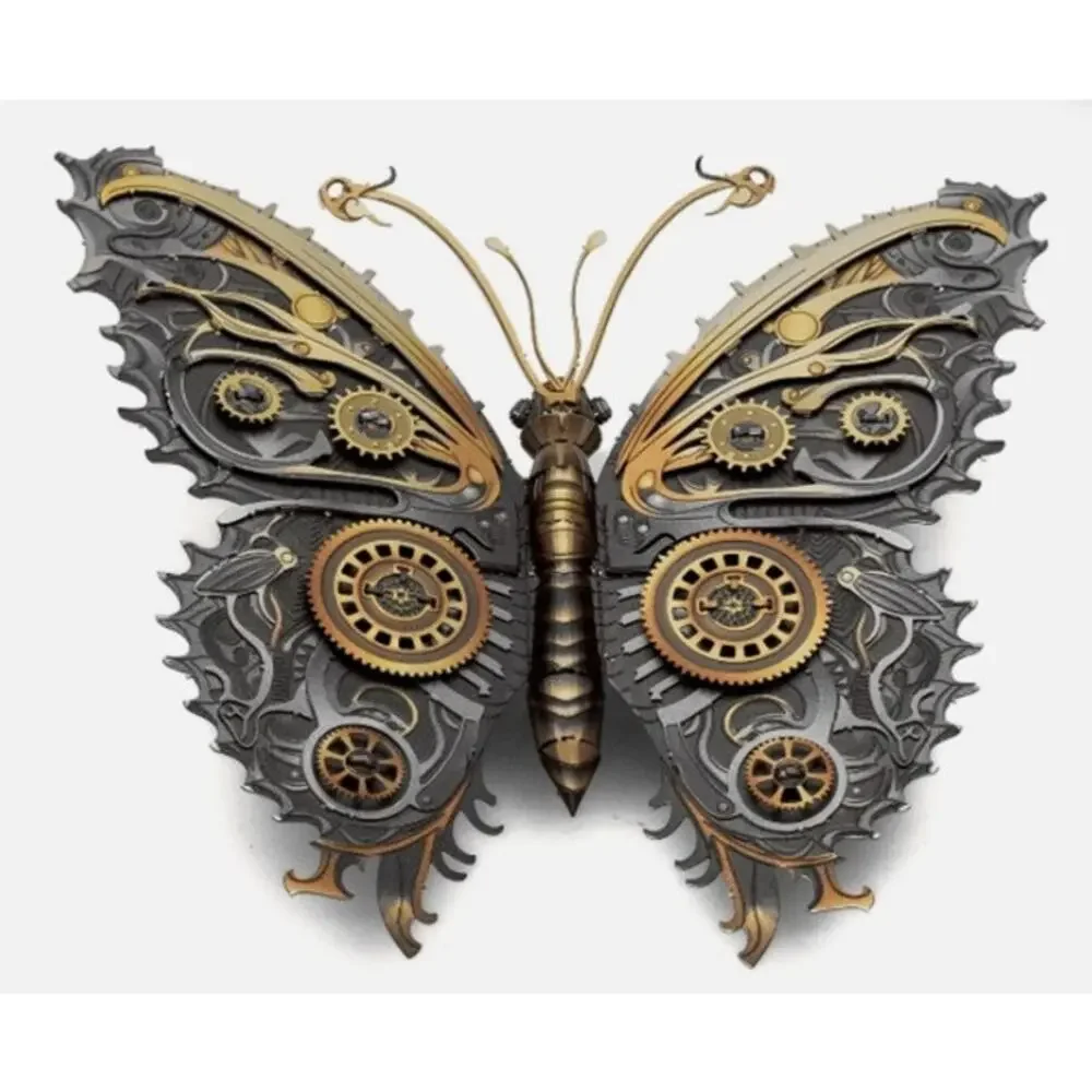 Metal Earth Steampunk Butterfly - NEW / SEALED